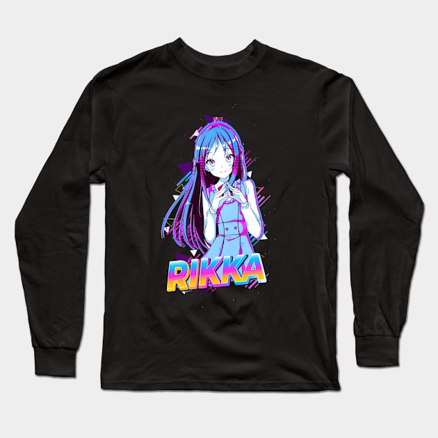 Rikka Hishikawa DokiDoki Pretty Cure Long Sleeve T-Shirt by ThomaneJohnson